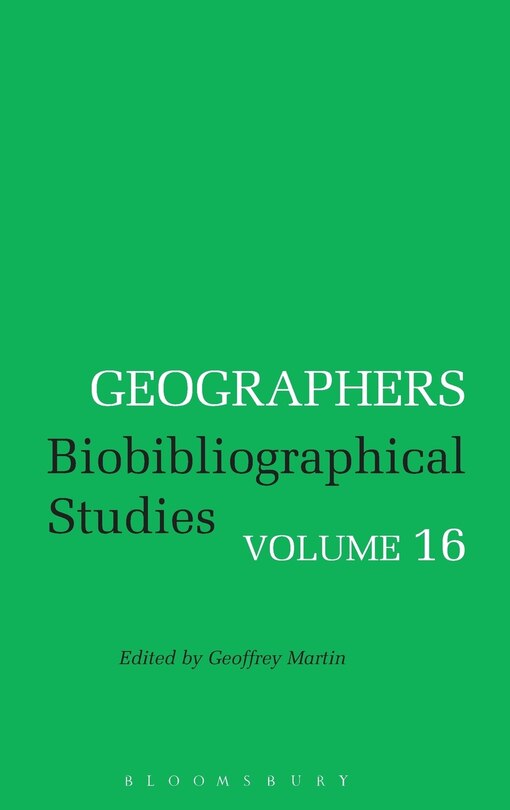Front cover_Geographers
