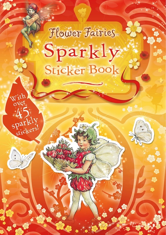 Couverture_Flower Fairies Sparkly Sticker Book