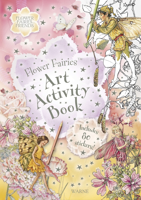 Front cover_Flower Fairies Art Activity Book