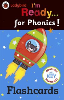 Front cover_Ladybird I'm Ready For Phonics Phoneme Flashcards
