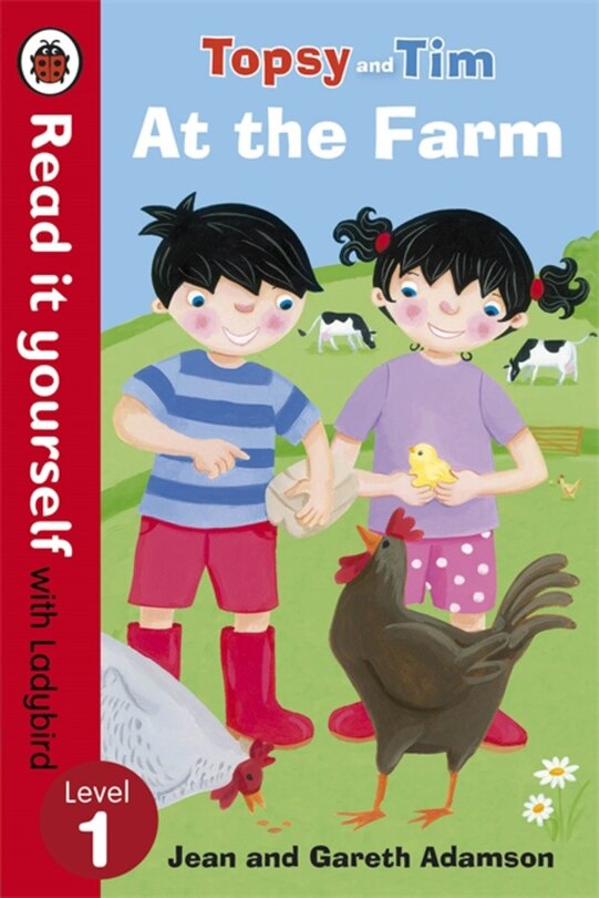 Couverture_Read It Yourself With Ladybird Topsy And Tim At The Farm Lev 1
