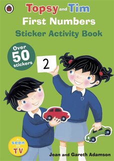 Front cover_A Ladybird Topsy And Tim First Numbers Sticker Book