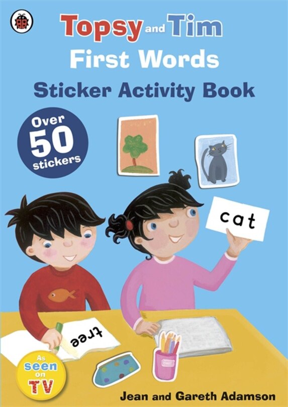 Front cover_A Ladybird Topsy And Tim First Words Sticker Book