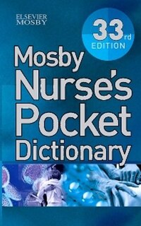 Front cover_Mosby Nurse's Pocket Dictionary