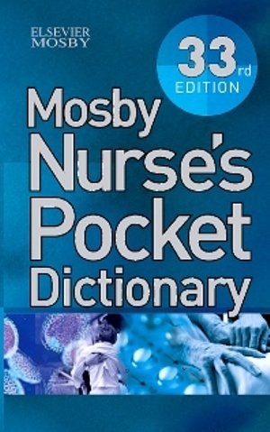 Front cover_Mosby Nurse's Pocket Dictionary
