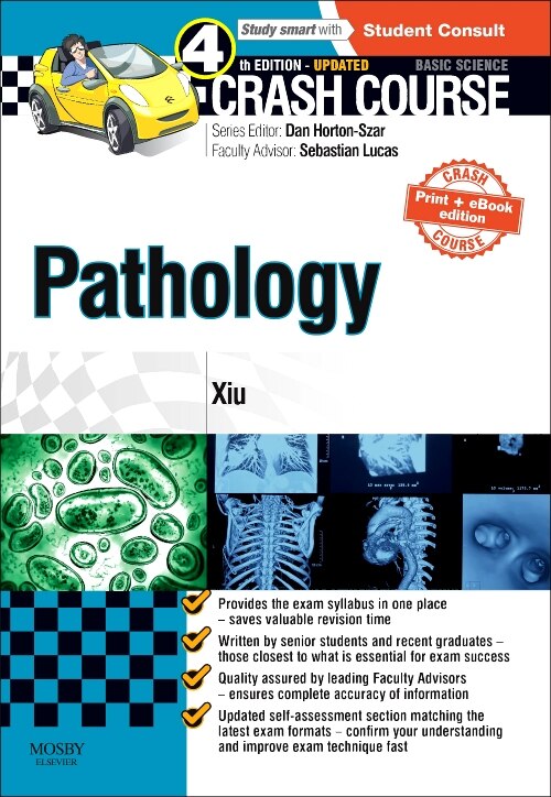 Front cover_Crash Course Pathology Updated Print + Ebook Edition