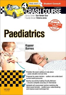 Couverture_Crash Course Paediatrics Updated Print + Ebook Edition