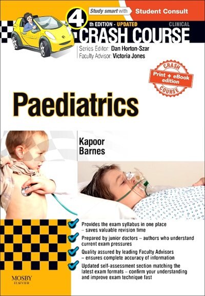 Couverture_Crash Course Paediatrics Updated Print + Ebook Edition