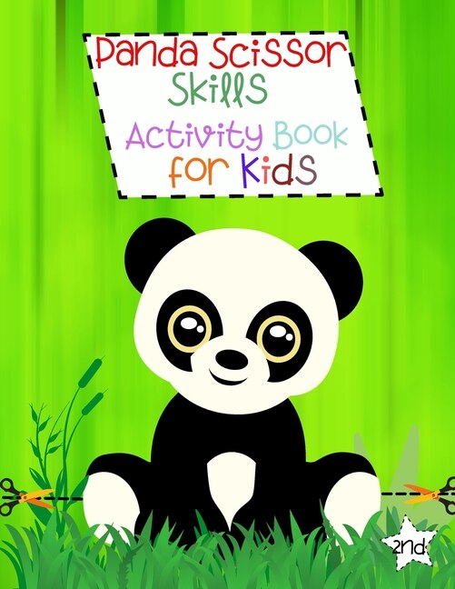 Couverture_Panda Scissor Skills Activity Book for Kids