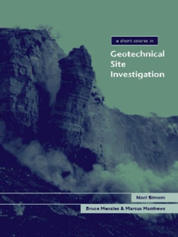 Couverture_A Short Course in Geotechnical Site Investigation