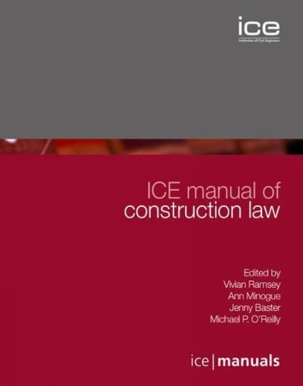 Front cover_ICE Manual of Construction Law