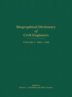 Couverture_Biographical Dictionary of Civil Engineers in Great Britain and Ireland - Volume 3