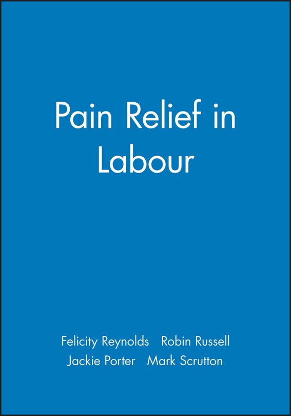 Couverture_Pain Relief in Labour
