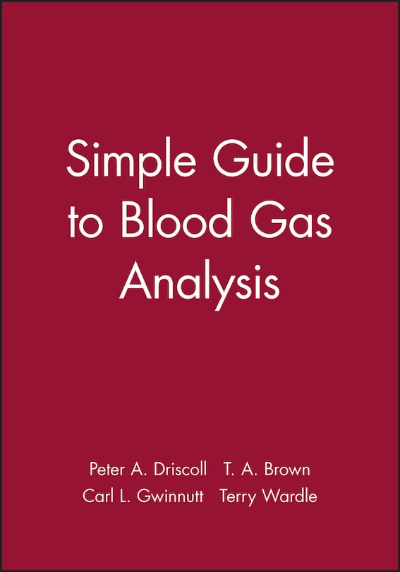 Front cover_Simple Guide to Blood Gas Analysis