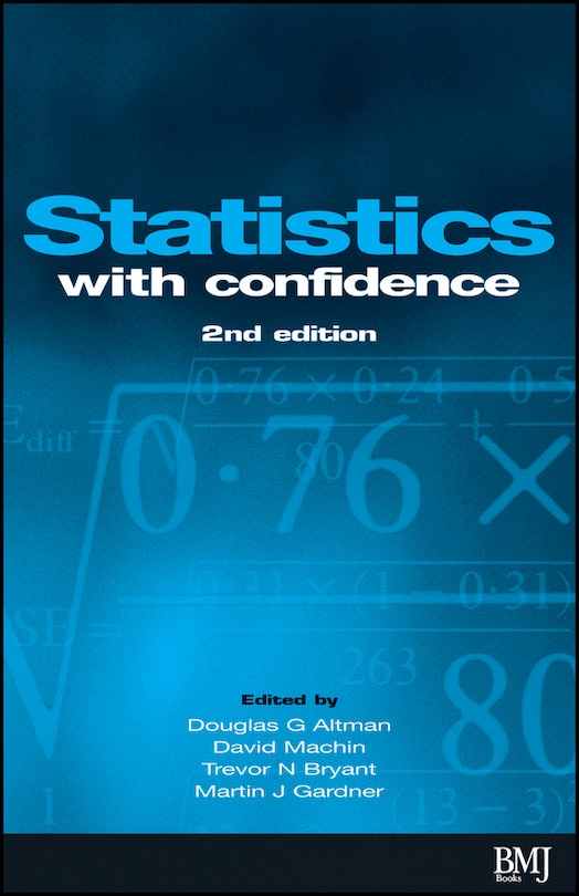 Front cover_Statistics with Confidence