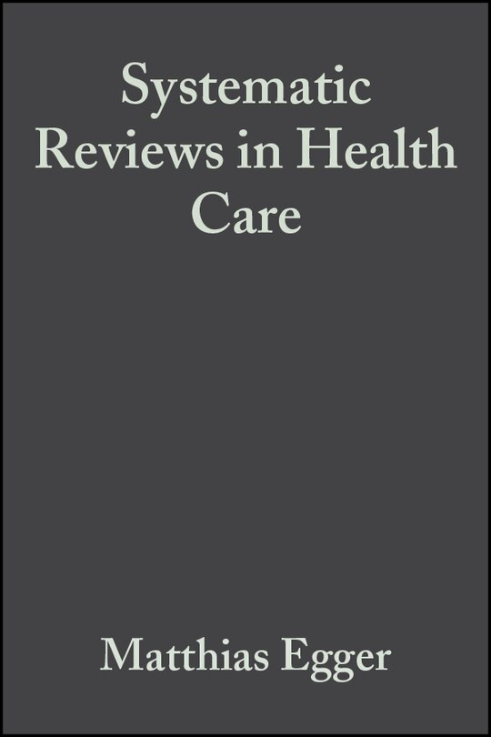 Couverture_Systematic Reviews in Health Care