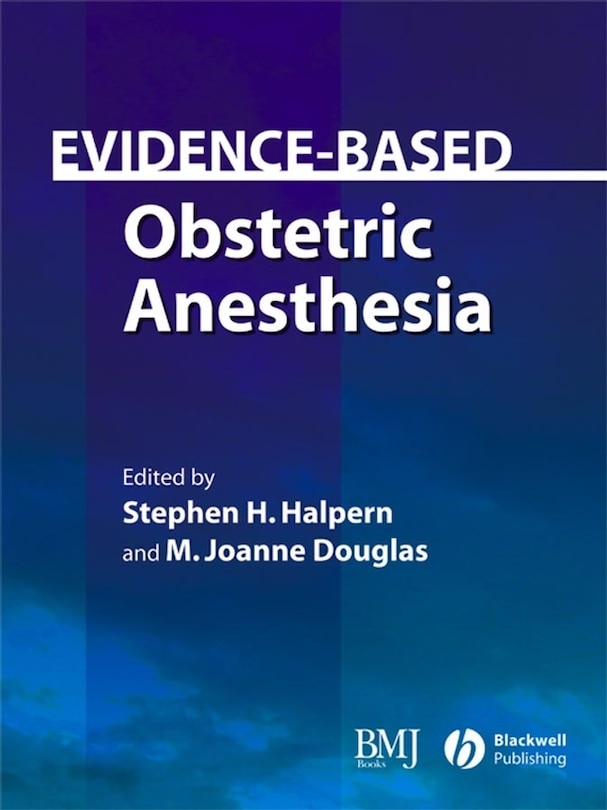 Front cover_Evidence-based Obstetric Anesthesia