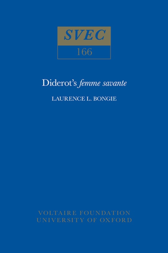 Front cover_Diderot's Femme Savante