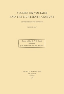 Front cover_Les Années de formation de F. H. Jacobi