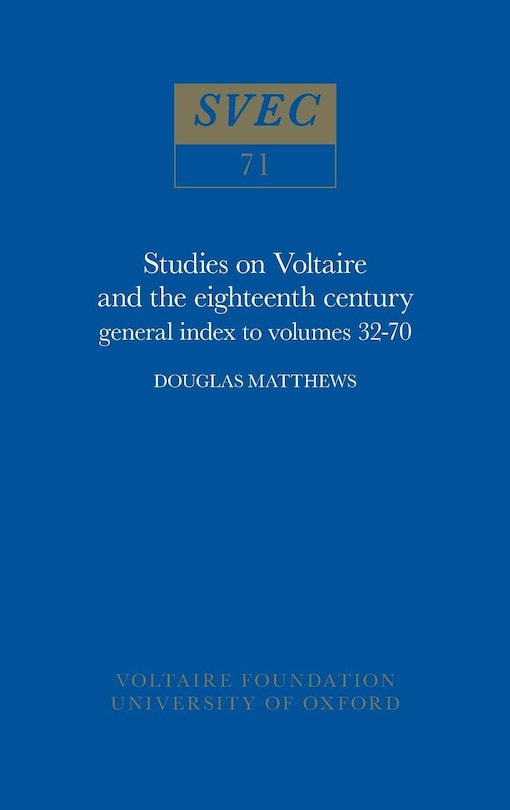 Front cover_General Index To Volumes XXXI-LXX