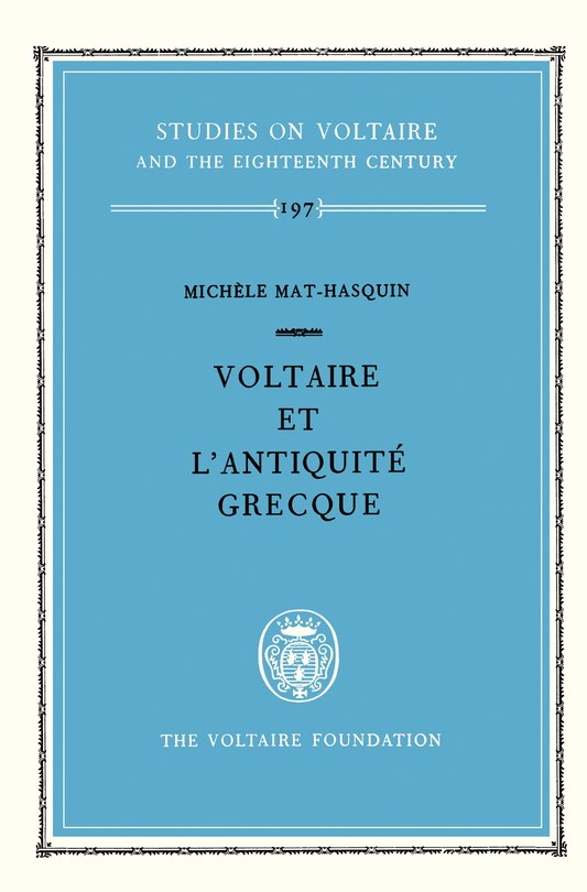 Couverture_Voltaire et l'antiquité grecque