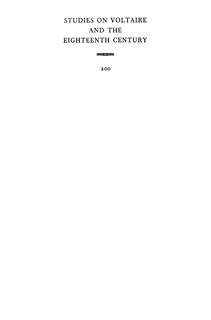 Front cover_La Recherche morale et esthétique dans le roman de Crébillon fils