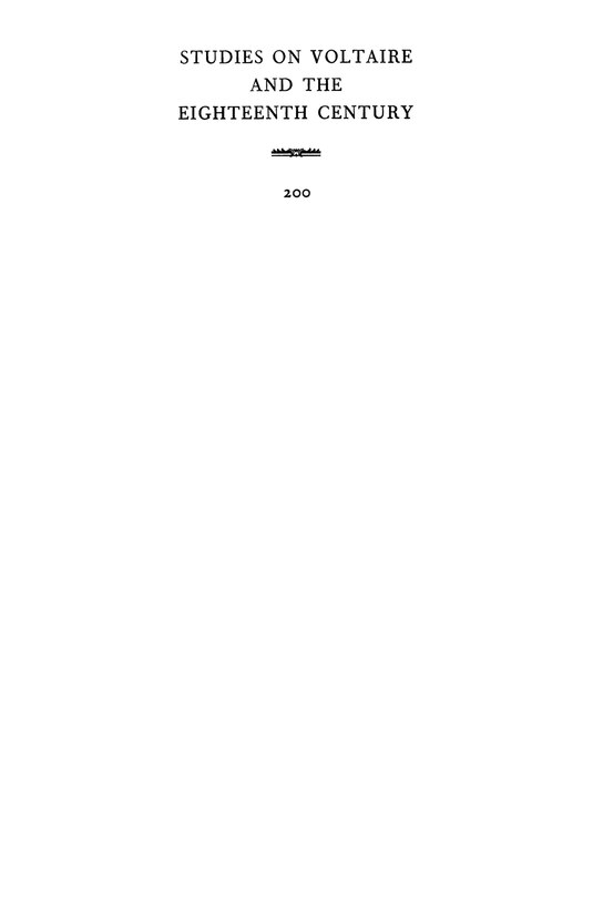 Front cover_La Recherche morale et esthétique dans le roman de Crébillon fils