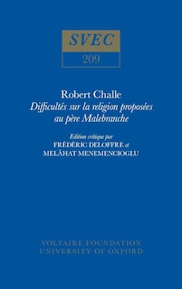 Front cover_Difficult�s sur la religion propos�es au p�re Malebranche