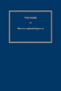 Front cover_Œuvres complètes de Voltaire (Complete Works of Voltaire) 33