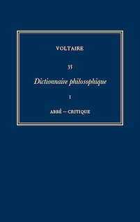 Front cover_Œuvres complètes de Voltaire (Complete Works of Voltaire) 35