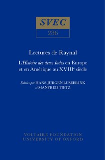 Front cover_Lectures de Raynal