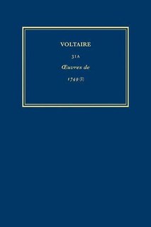 Couverture_Œuvres complètes de Voltaire (Complete Works of Voltaire) 31A