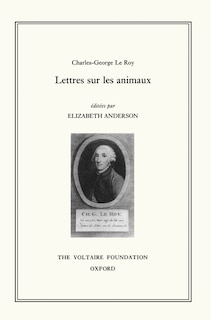 Front cover_Charles-George le Roy, Lettres sur les Animaux