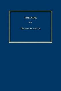 Couverture_Œuvres compltes de Voltaire (Complete Works of Voltaire) 66