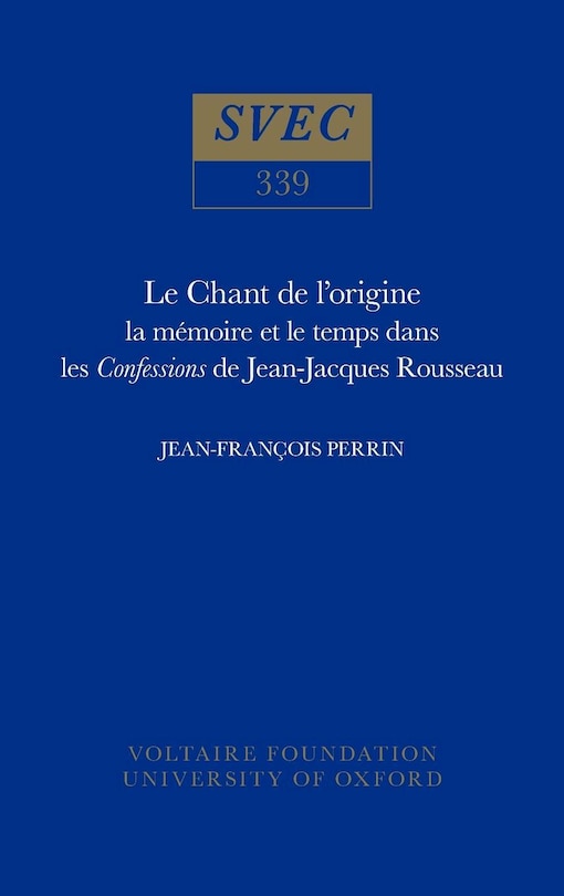 Couverture_Le Chant de l'origine