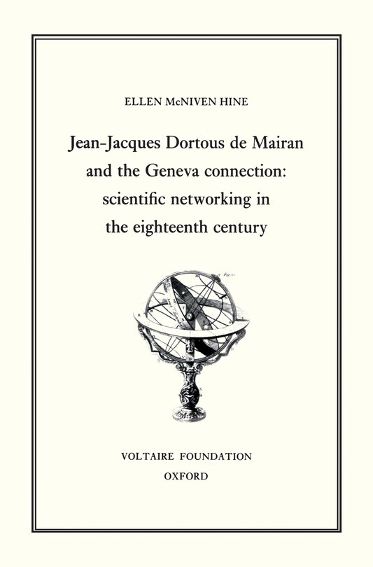 Couverture_Jean-Jacques Dortour de Mairan and the Geneva Connection