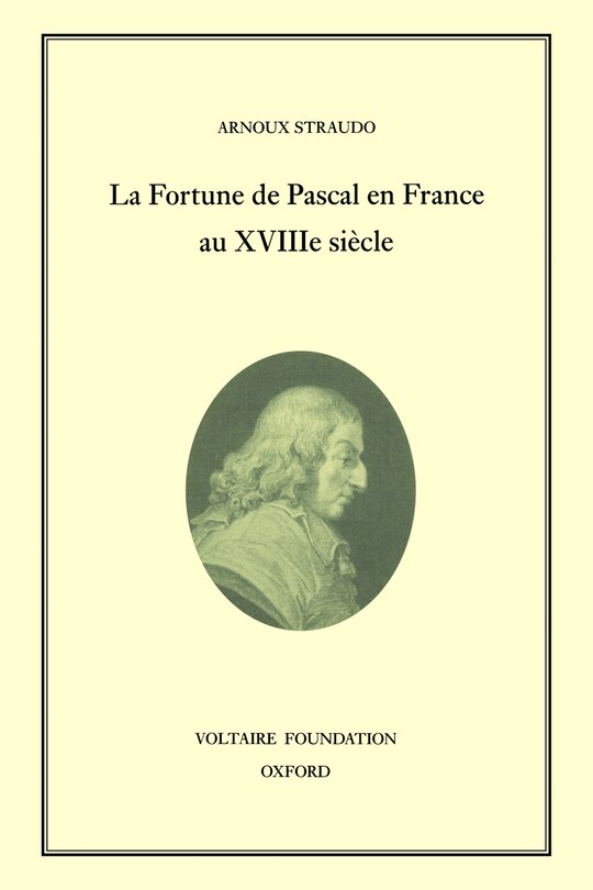 La Fortune de Pascal en France au XVIIIᵉ Siècle