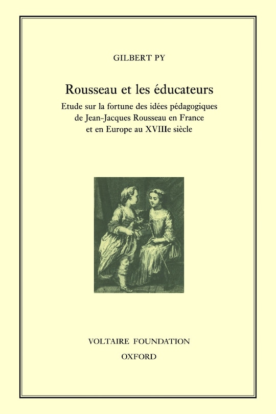 Front cover_Rousseau et les éducateurs