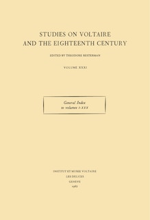 Front cover_General Index to volumes I-XXX