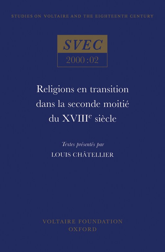 Front cover_Religions en transition dans la seconde moitié du XVIIIe siècle