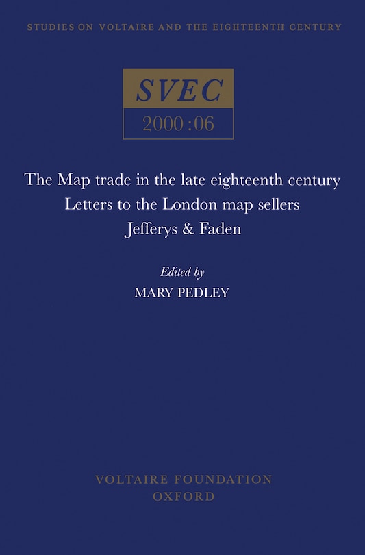 Couverture_The Map Trade in the Late Eighteenth Century