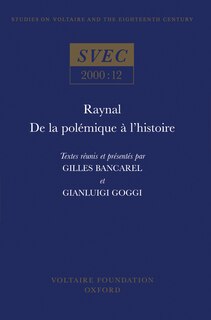Front cover_Raynal, de la pol�mique � l'histoire
