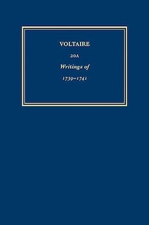 Couverture_Œuvres compltes de Voltaire (Complete Works of Voltaire) 20A