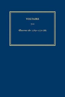 Front cover_Œuvres complètes de Voltaire (Complete Works of Voltaire) 71C