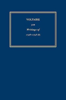 Couverture_Œuvres compltes de Voltaire (Complete Works of Voltaire) 30B
