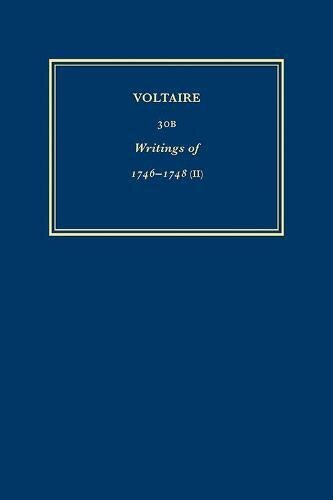 Couverture_Œuvres compltes de Voltaire (Complete Works of Voltaire) 30B