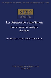 Front cover_Les M�moires De Saint-Simon