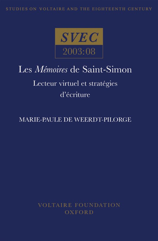 Front cover_Les M�moires De Saint-Simon