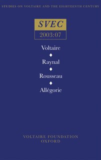 Couverture_Voltaire / Raynal / Rousseau / All�gorie