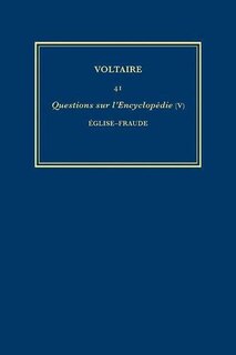 Front cover_Œuvres complètes de Voltaire (Complete Works of Voltaire) 41